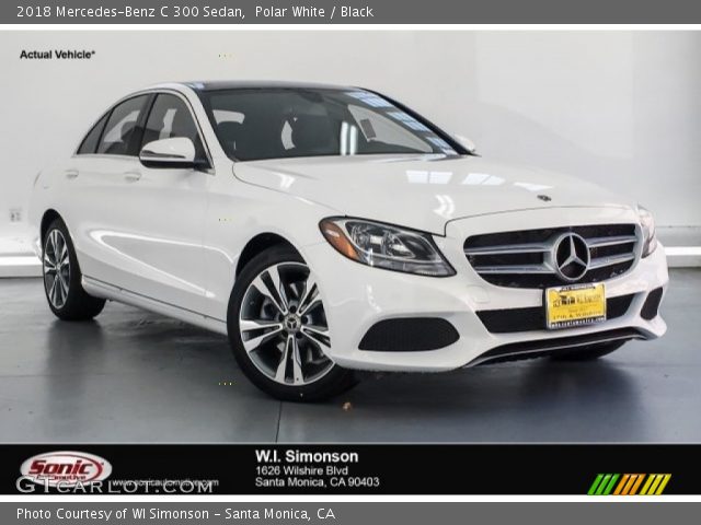 2018 Mercedes-Benz C 300 Sedan in Polar White