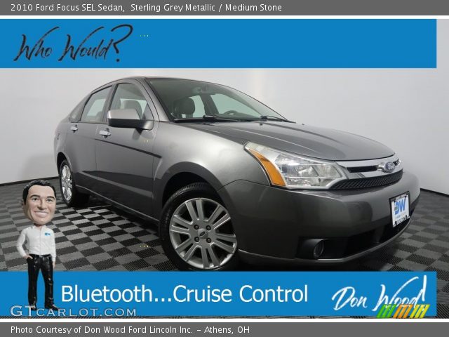 2010 Ford Focus SEL Sedan in Sterling Grey Metallic