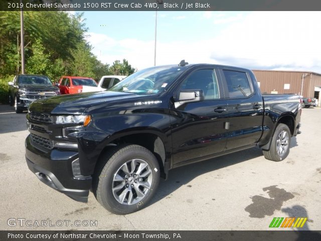 2019 Chevrolet Silverado 1500 RST Crew Cab 4WD in Black