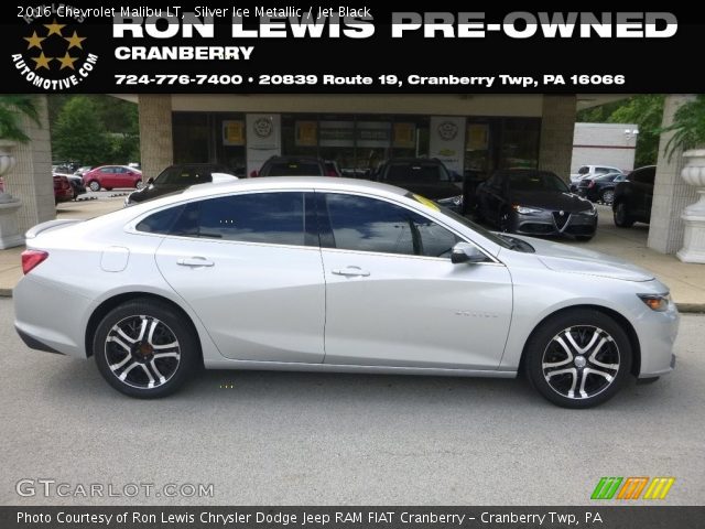 2016 Chevrolet Malibu LT in Silver Ice Metallic