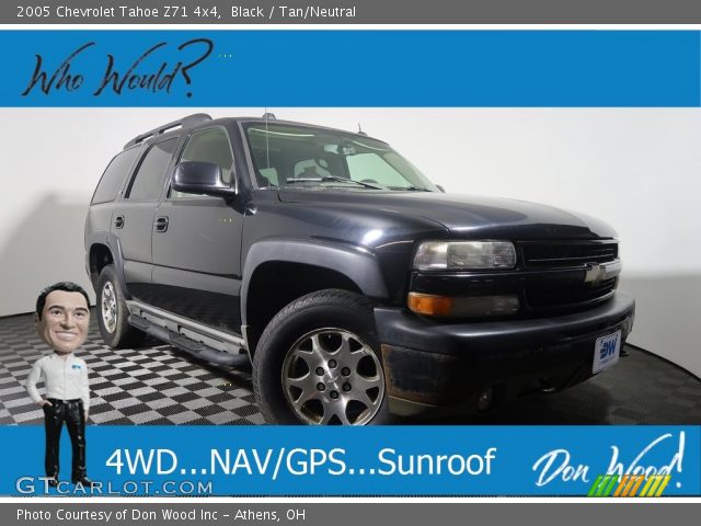 2005 Chevrolet Tahoe Z71 4x4 in Black