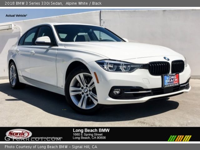 2018 BMW 3 Series 330i Sedan in Alpine White