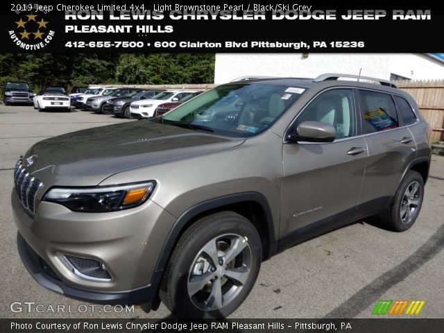 2019 Jeep Cherokee Limited 4x4 in Light Brownstone Pearl