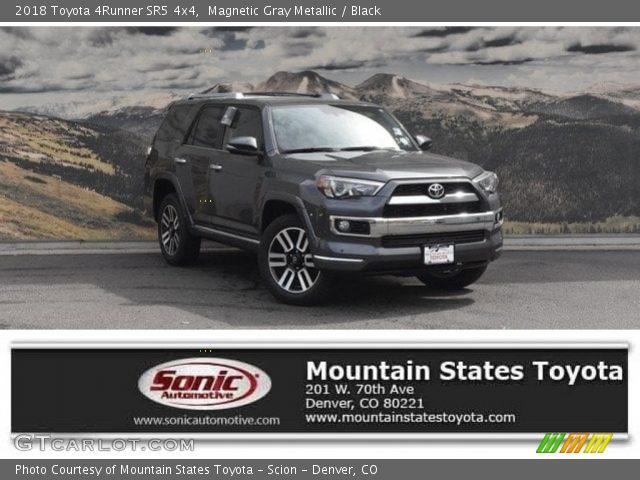 2018 Toyota 4Runner SR5 4x4 in Magnetic Gray Metallic