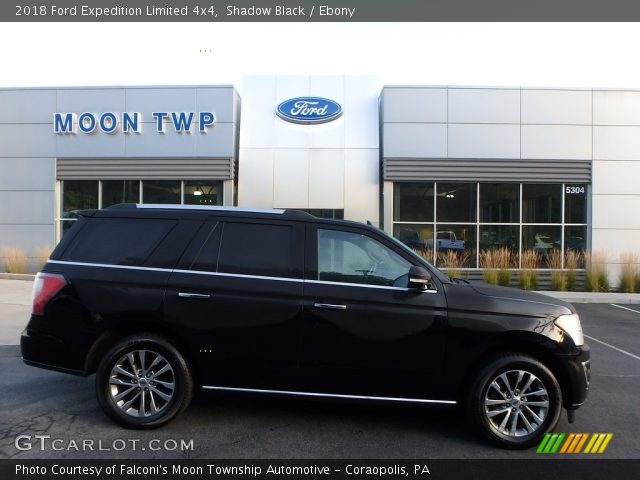 2018 Ford Expedition Limited 4x4 in Shadow Black