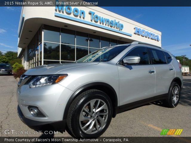 2015 Nissan Rogue SL AWD in Brilliant Silver