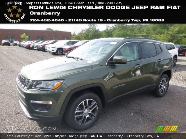 2018 Jeep Compass Latitude 4x4 in Olive Green Pearl