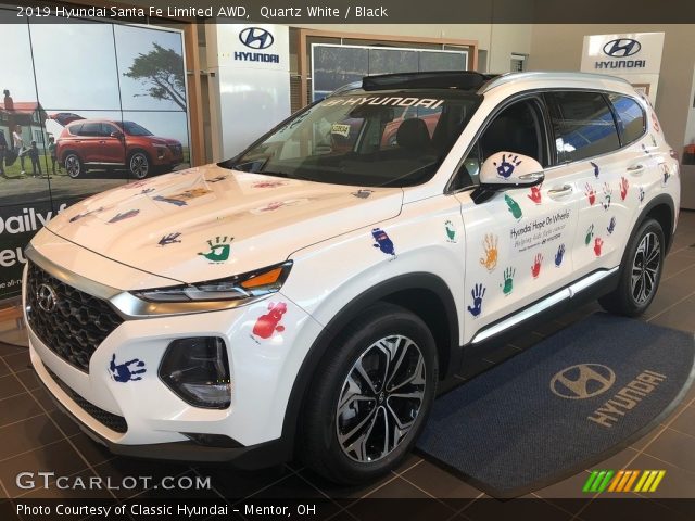 2019 Hyundai Santa Fe Limited AWD in Quartz White