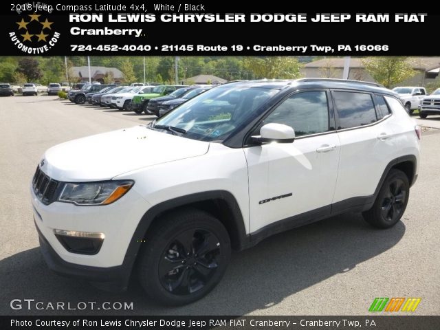 2018 Jeep Compass Latitude 4x4 in White