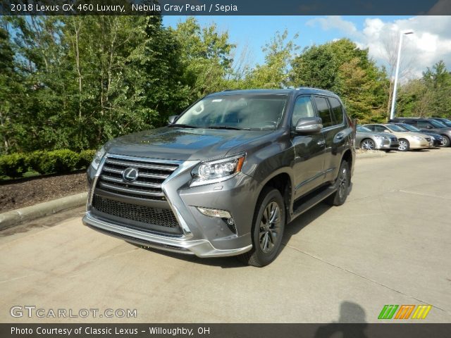 2018 Lexus GX 460 Luxury in Nebula Gray Pearl