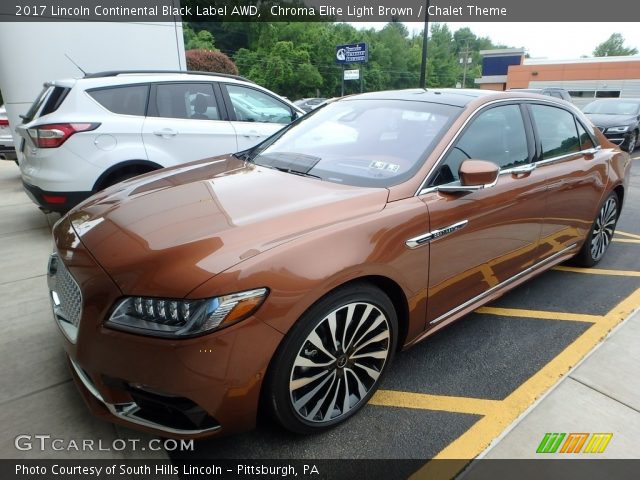2017 Lincoln Continental Black Label AWD in Chroma Elite Light Brown