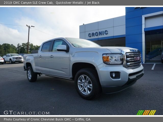 2019 GMC Canyon SLE Crew Cab in Quicksilver Metallic