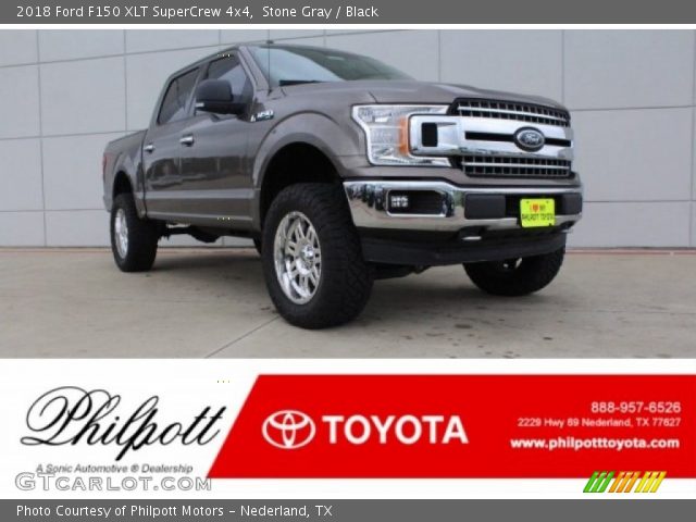 2018 Ford F150 XLT SuperCrew 4x4 in Stone Gray