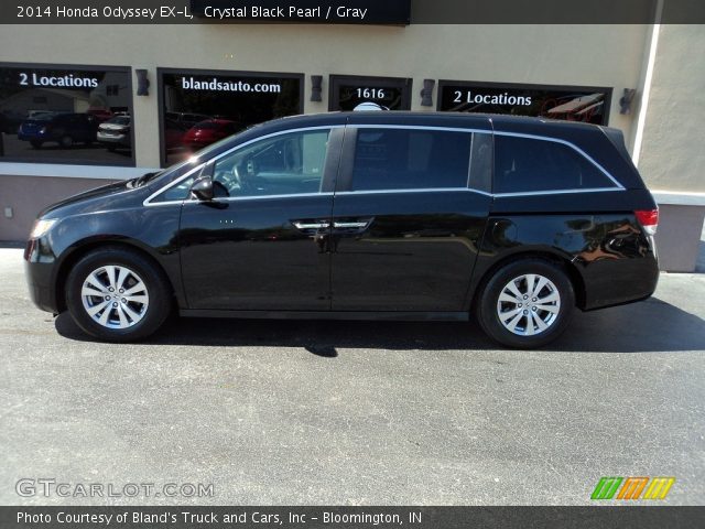 2014 Honda Odyssey EX-L in Crystal Black Pearl