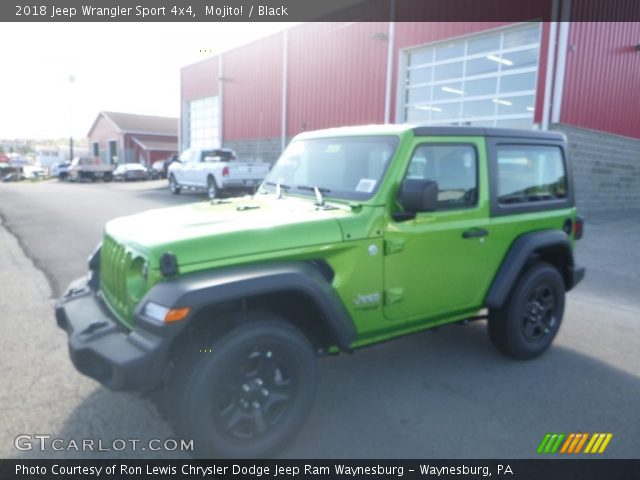 2018 Jeep Wrangler Sport 4x4 in Mojito!