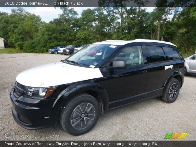 2018 Dodge Journey SE in Pitch Black