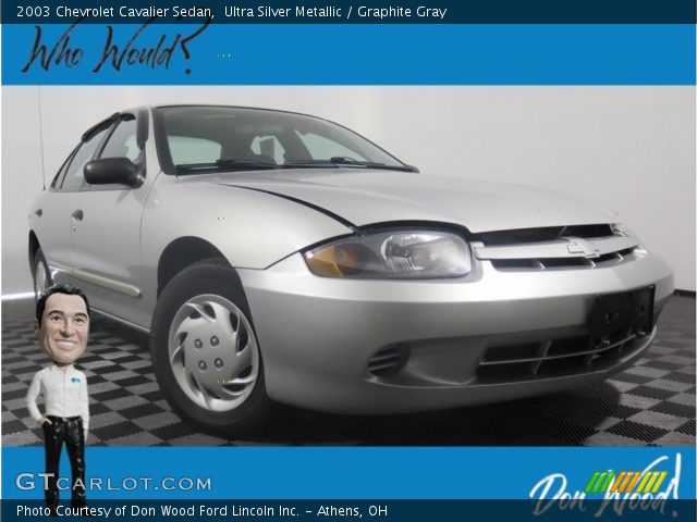 2003 Chevrolet Cavalier Sedan in Ultra Silver Metallic