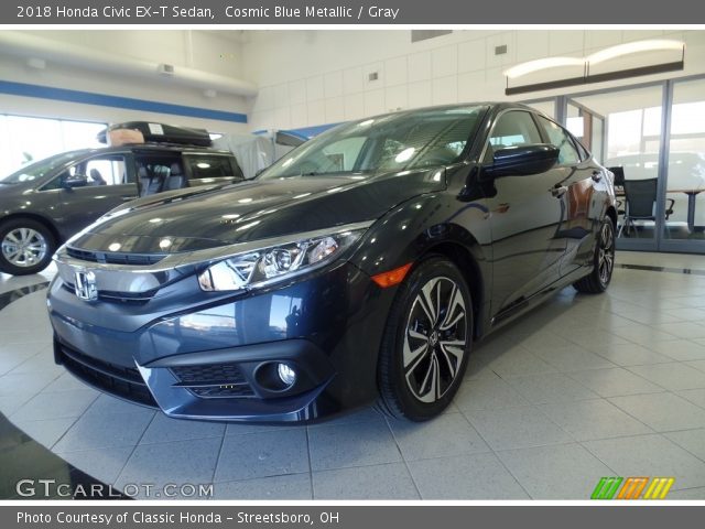 2018 Honda Civic EX-T Sedan in Cosmic Blue Metallic