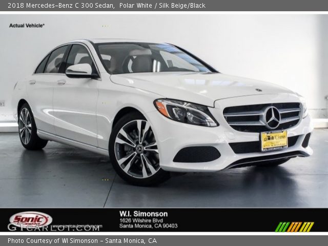 2018 Mercedes-Benz C 300 Sedan in Polar White