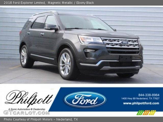 2018 Ford Explorer Limited in Magnetic Metallic