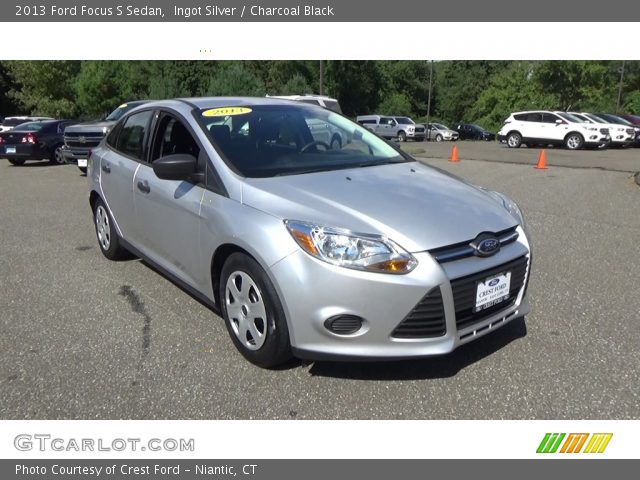 2013 Ford Focus S Sedan in Ingot Silver