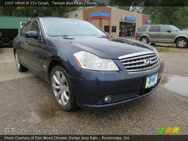 2007 Infiniti M 35x Sedan in Twilight Blue Pearl