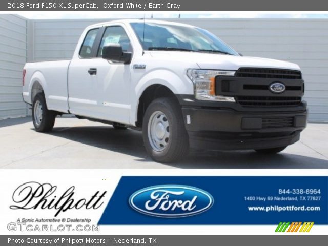 2018 Ford F150 XL SuperCab in Oxford White