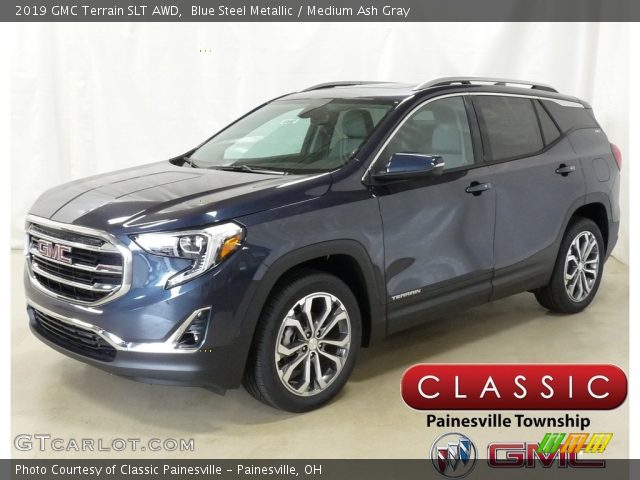 2019 GMC Terrain SLT AWD in Blue Steel Metallic