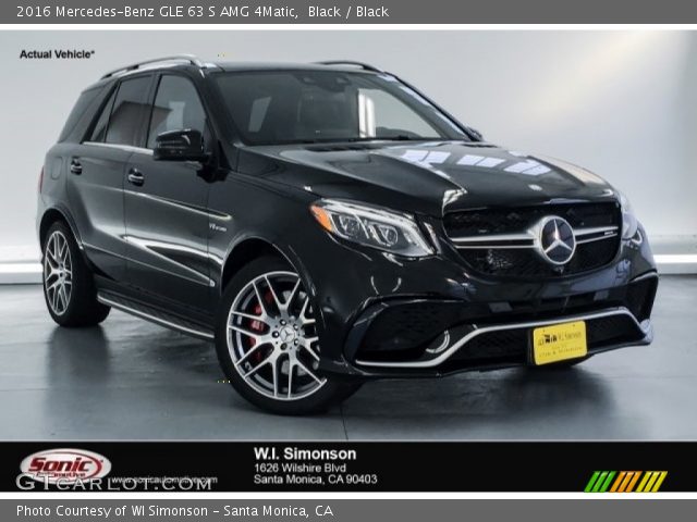 2016 Mercedes-Benz GLE 63 S AMG 4Matic in Black