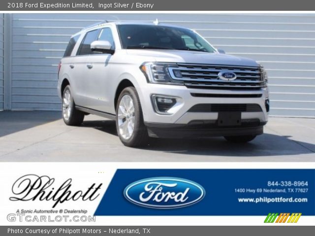 2018 Ford Expedition Limited in Ingot Silver