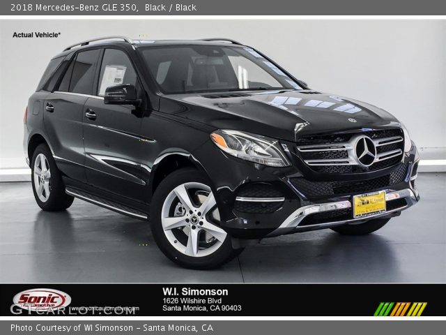 2018 Mercedes-Benz GLE 350 in Black