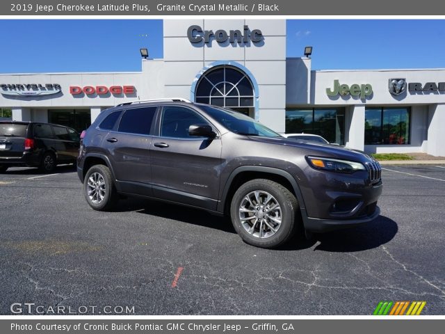 2019 Jeep Cherokee Latitude Plus in Granite Crystal Metallic