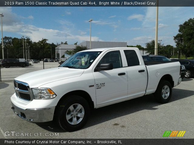 2019 Ram 1500 Classic Tradesman Quad Cab 4x4 in Bright White