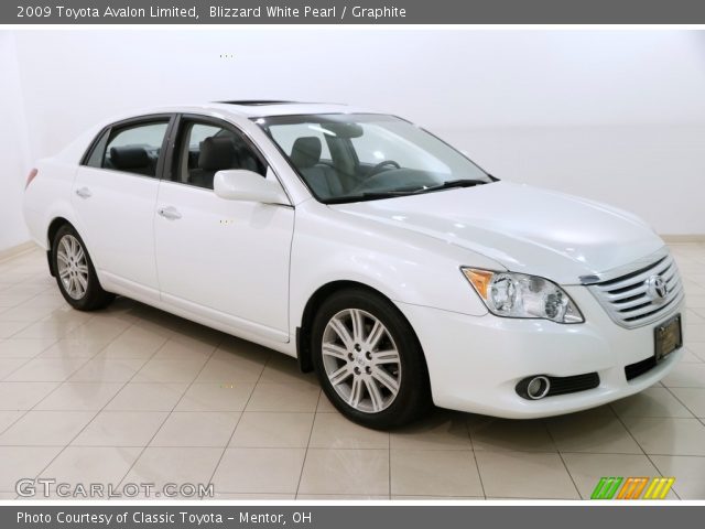 2009 Toyota Avalon Limited in Blizzard White Pearl
