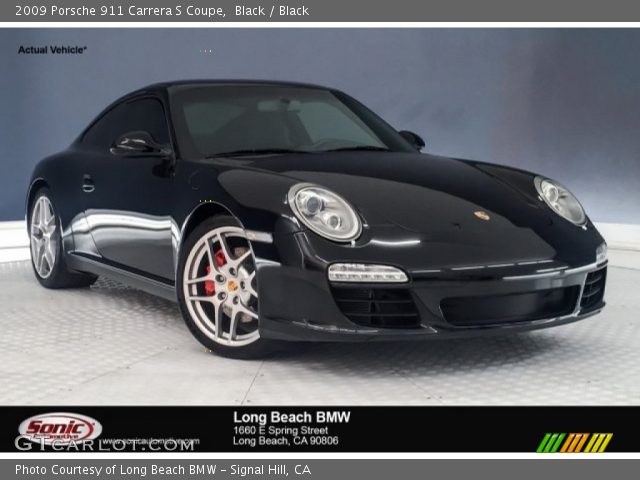 2009 Porsche 911 Carrera S Coupe in Black