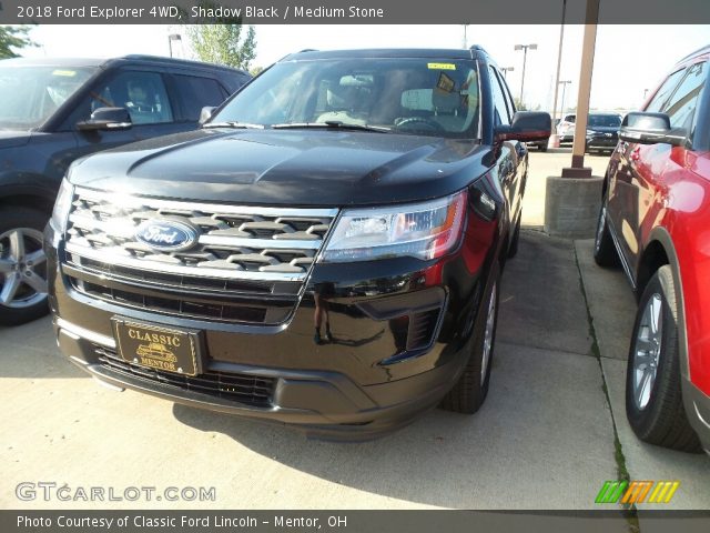2018 Ford Explorer 4WD in Shadow Black
