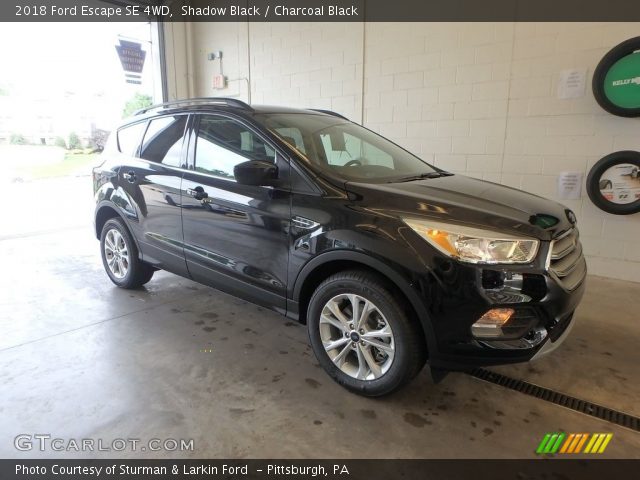 2018 Ford Escape SE 4WD in Shadow Black