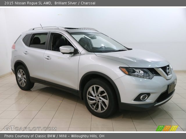 2015 Nissan Rogue SL AWD in Brilliant Silver