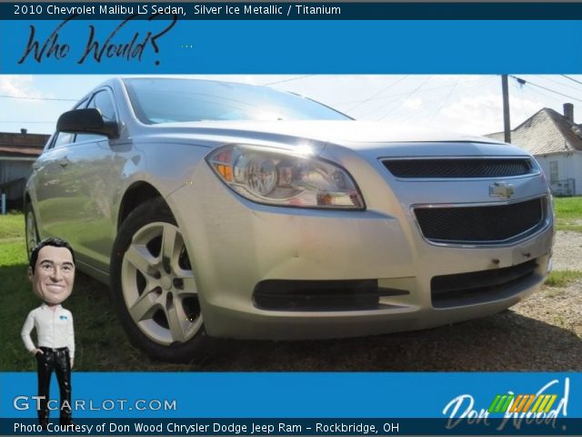 2010 Chevrolet Malibu LS Sedan in Silver Ice Metallic