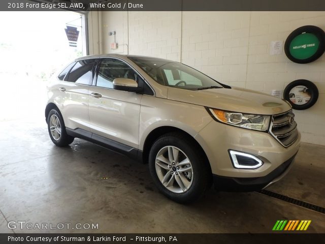 2018 Ford Edge SEL AWD in White Gold