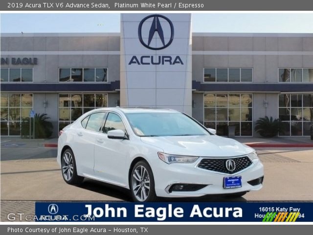 2019 Acura TLX V6 Advance Sedan in Platinum White Pearl