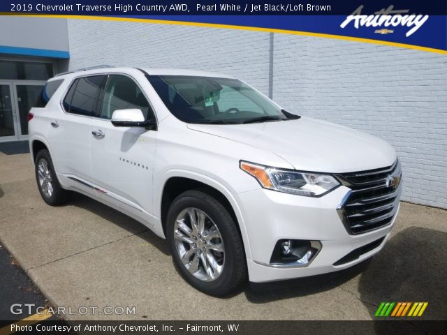 2019 Chevrolet Traverse High Country AWD in Pearl White