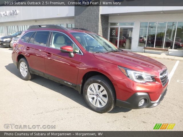 2019 Subaru Outback 2.5i Premium in Crimson Red Pearl