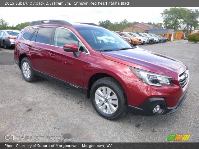 2019 Subaru Outback 2.5i Premium in Crimson Red Pearl