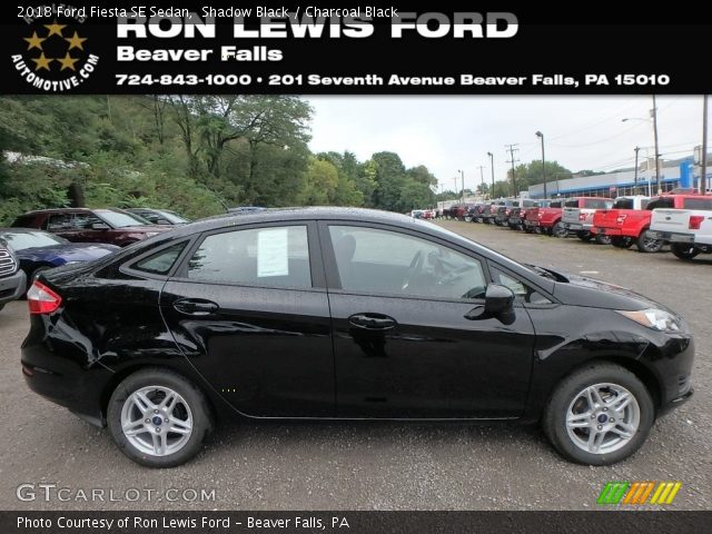 2018 Ford Fiesta SE Sedan in Shadow Black