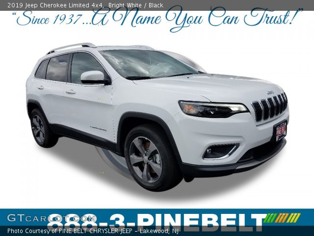 2019 Jeep Cherokee Limited 4x4 in Bright White