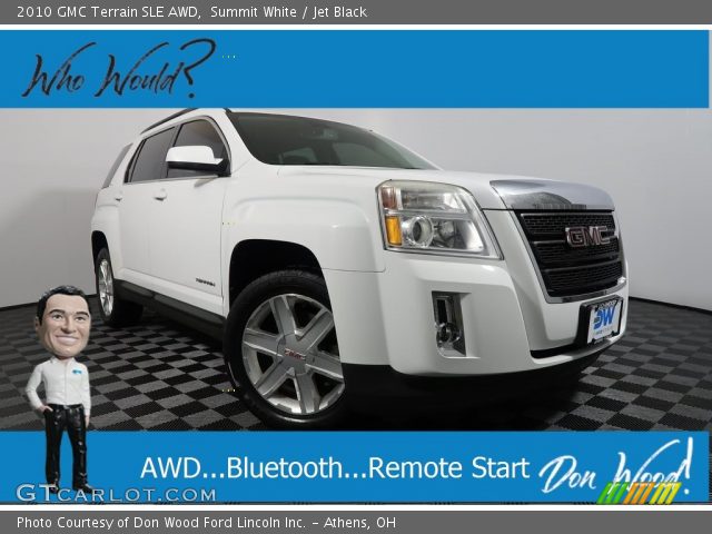 2010 GMC Terrain SLE AWD in Summit White