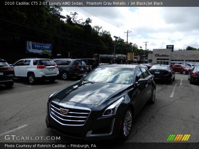 2016 Cadillac CTS 2.0T Luxury AWD Sedan in Phantom Gray Metallic