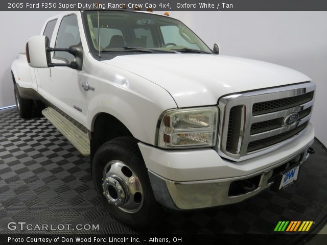 2005 Ford F350 Super Duty King Ranch Crew Cab 4x4 in Oxford White
