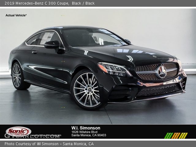 2019 Mercedes-Benz C 300 Coupe in Black